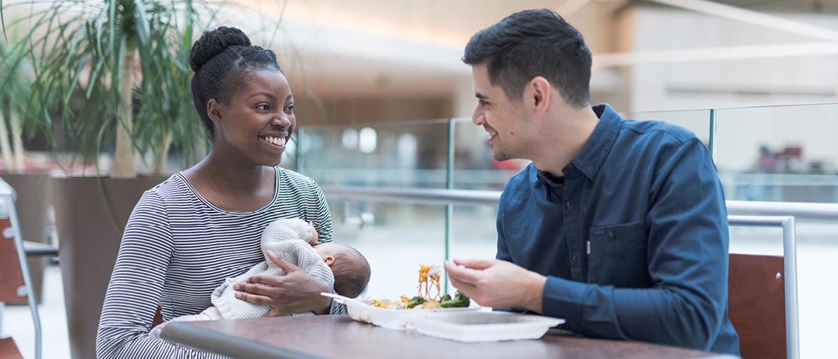 Breastfeeding in public