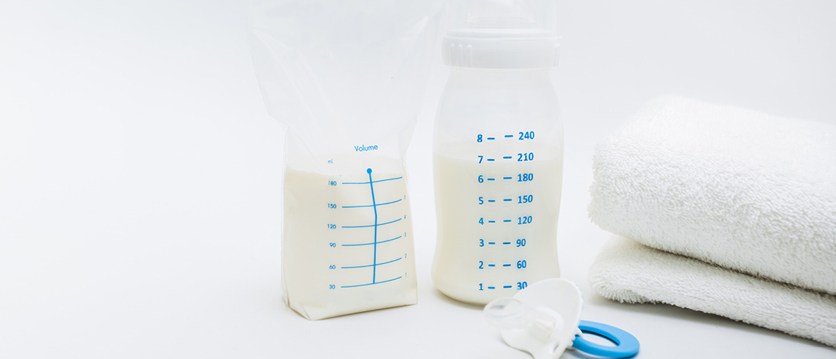 Storing breast milk